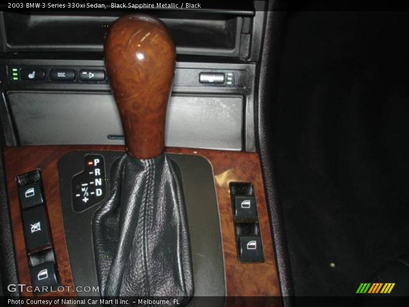 Black Sapphire Metallic / Black 2003 BMW 3 Series 330xi Sedan
