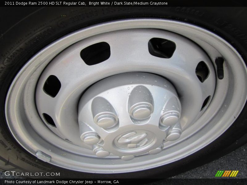 Bright White / Dark Slate/Medium Graystone 2011 Dodge Ram 2500 HD SLT Regular Cab