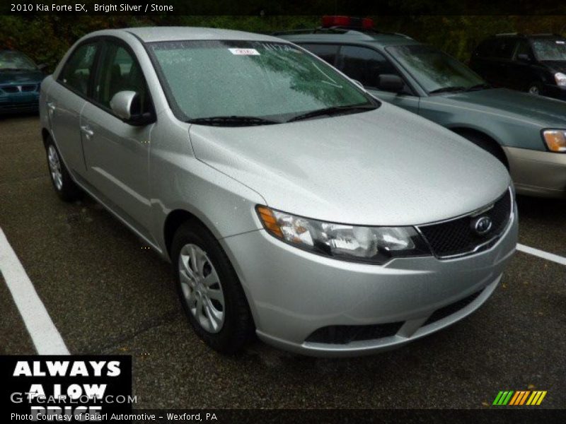 Bright Silver / Stone 2010 Kia Forte EX