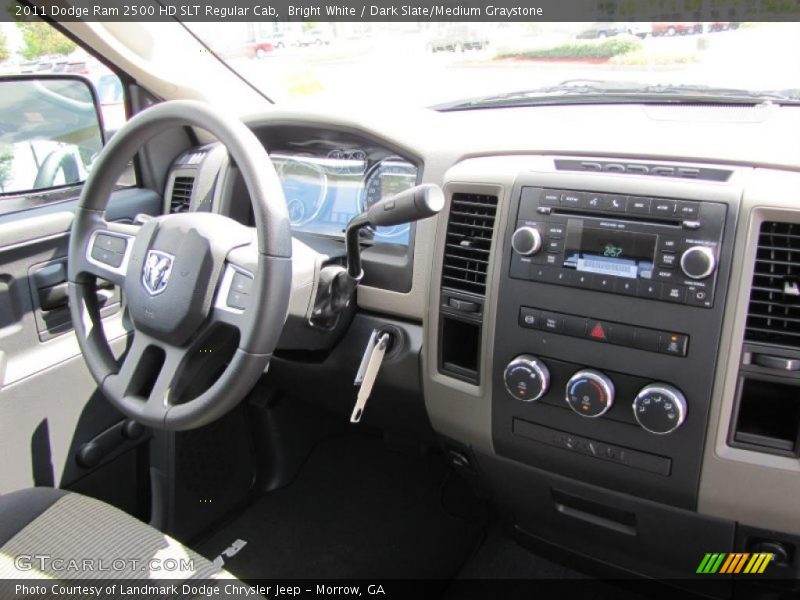 Bright White / Dark Slate/Medium Graystone 2011 Dodge Ram 2500 HD SLT Regular Cab