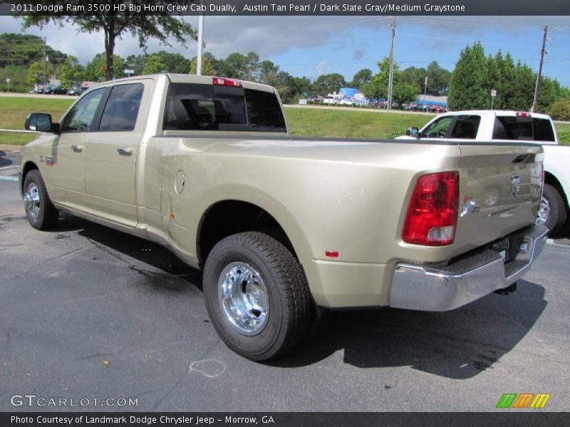 Austin Tan Pearl / Dark Slate Gray/Medium Graystone 2011 Dodge Ram 3500 HD Big Horn Crew Cab Dually