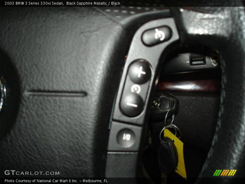 Black Sapphire Metallic / Black 2003 BMW 3 Series 330xi Sedan