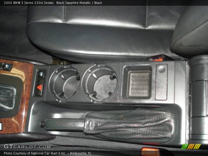 Black Sapphire Metallic / Black 2003 BMW 3 Series 330xi Sedan
