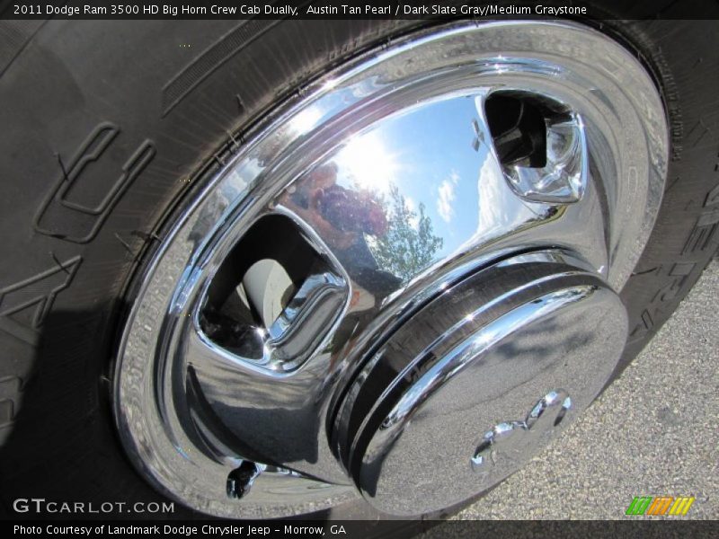 Austin Tan Pearl / Dark Slate Gray/Medium Graystone 2011 Dodge Ram 3500 HD Big Horn Crew Cab Dually