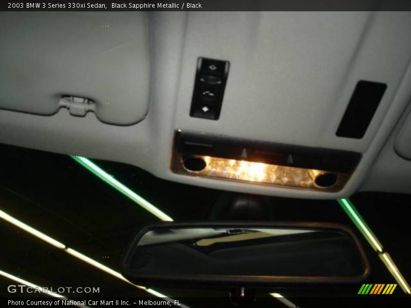 Black Sapphire Metallic / Black 2003 BMW 3 Series 330xi Sedan