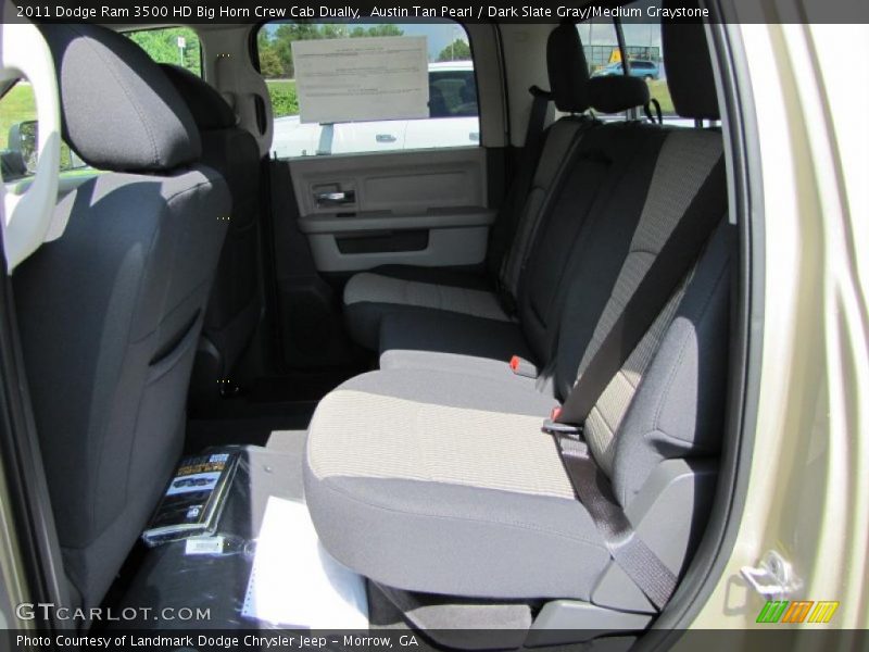 Austin Tan Pearl / Dark Slate Gray/Medium Graystone 2011 Dodge Ram 3500 HD Big Horn Crew Cab Dually