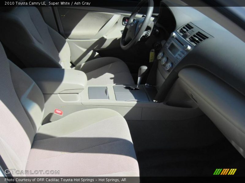 Super White / Ash Gray 2010 Toyota Camry LE