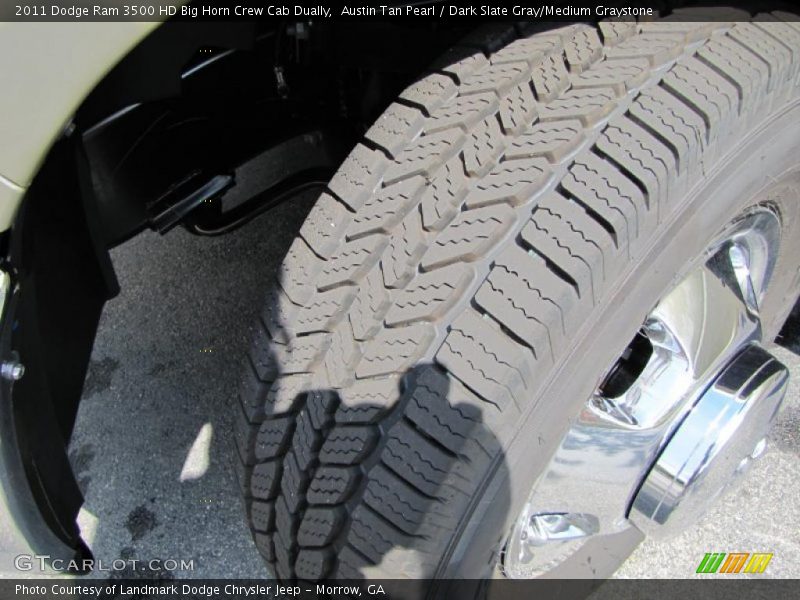 Austin Tan Pearl / Dark Slate Gray/Medium Graystone 2011 Dodge Ram 3500 HD Big Horn Crew Cab Dually
