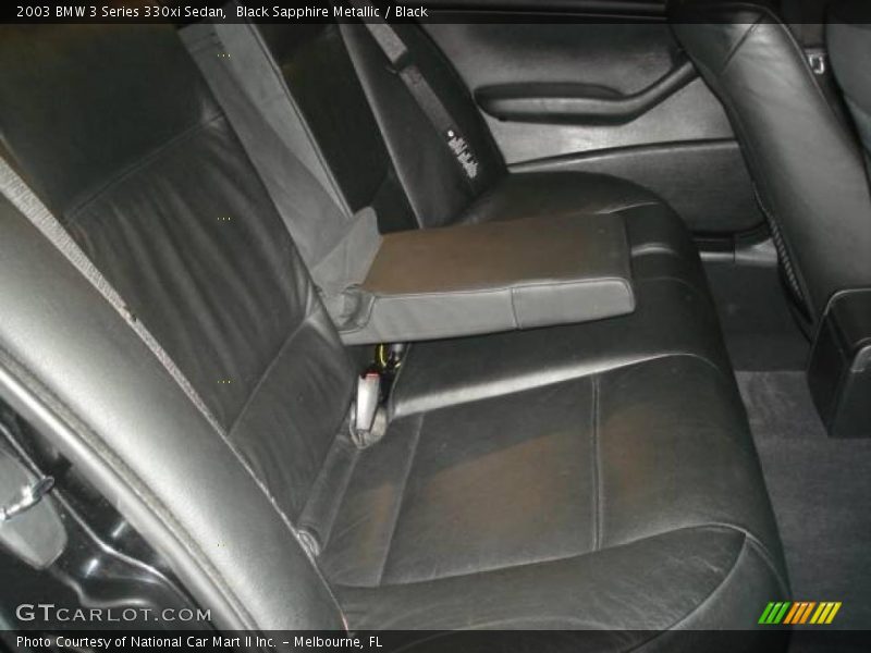 Black Sapphire Metallic / Black 2003 BMW 3 Series 330xi Sedan