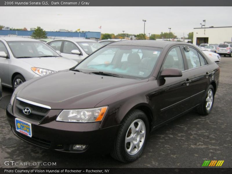 Dark Cinnamon / Gray 2006 Hyundai Sonata GLS