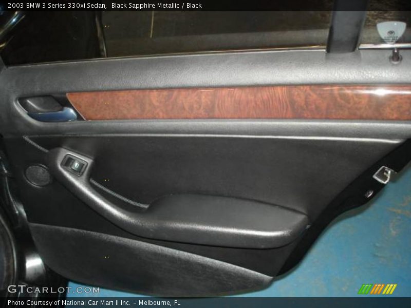 Black Sapphire Metallic / Black 2003 BMW 3 Series 330xi Sedan