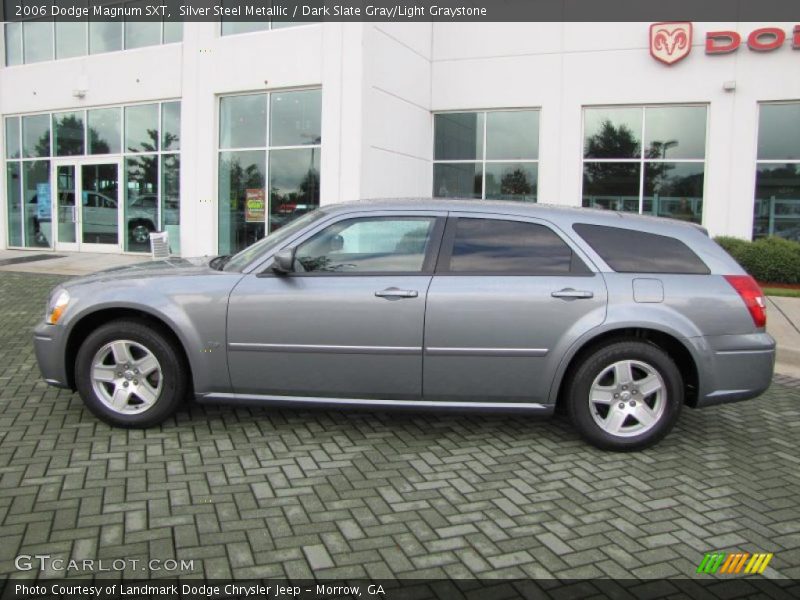 Silver Steel Metallic / Dark Slate Gray/Light Graystone 2006 Dodge Magnum SXT