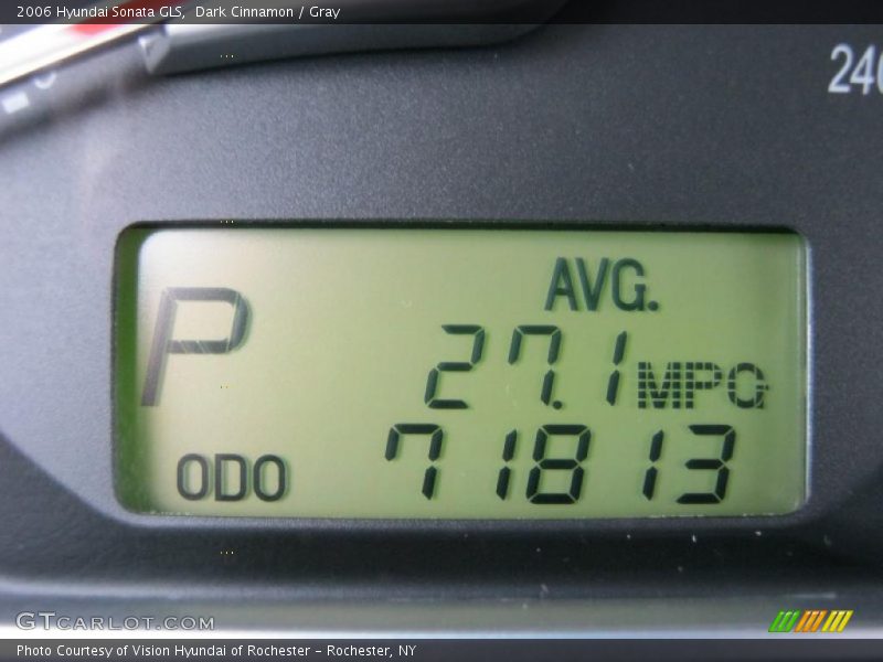 Dark Cinnamon / Gray 2006 Hyundai Sonata GLS