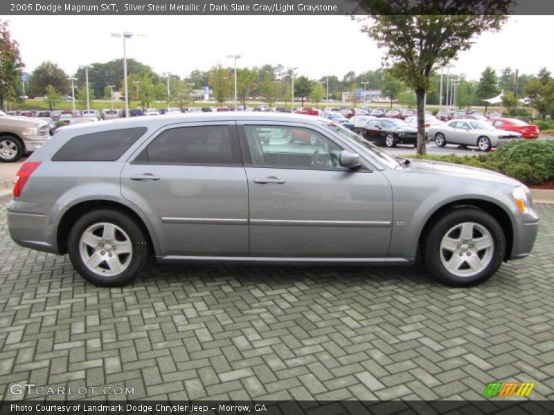 Silver Steel Metallic / Dark Slate Gray/Light Graystone 2006 Dodge Magnum SXT