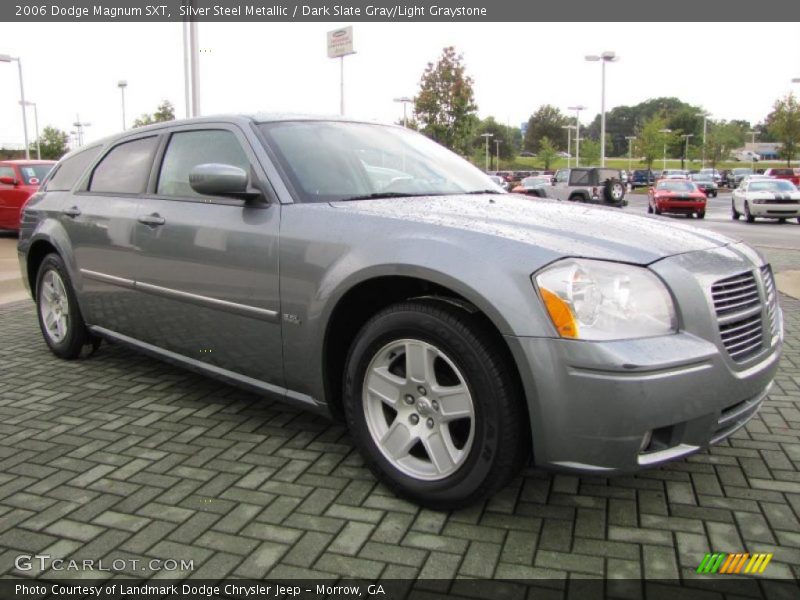 Silver Steel Metallic / Dark Slate Gray/Light Graystone 2006 Dodge Magnum SXT