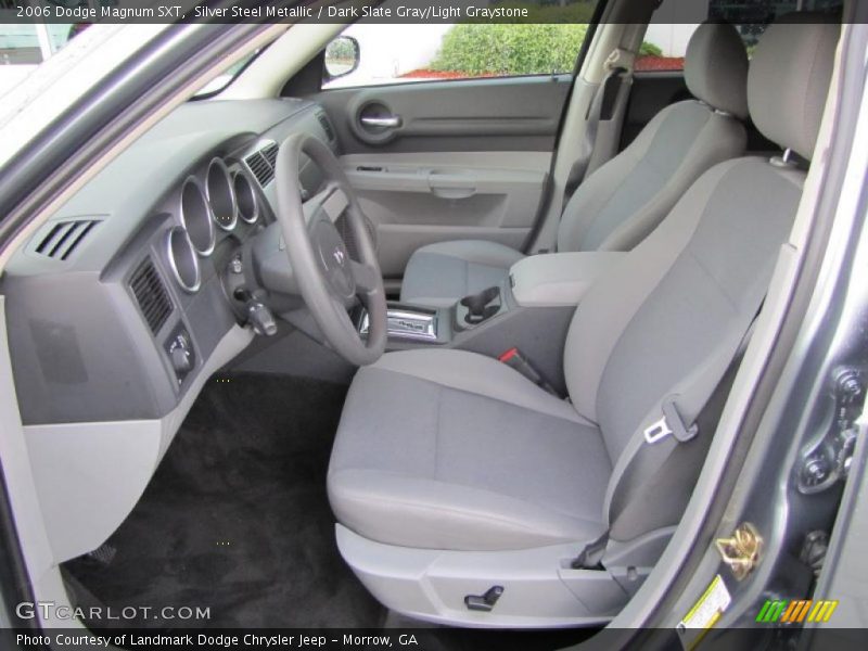 Silver Steel Metallic / Dark Slate Gray/Light Graystone 2006 Dodge Magnum SXT