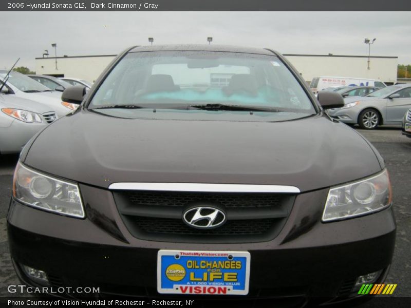 Dark Cinnamon / Gray 2006 Hyundai Sonata GLS
