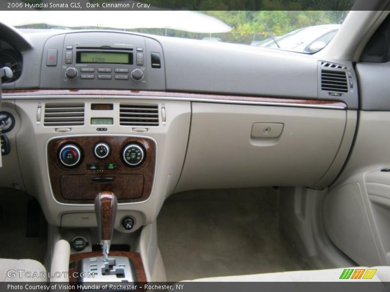 Dark Cinnamon / Gray 2006 Hyundai Sonata GLS