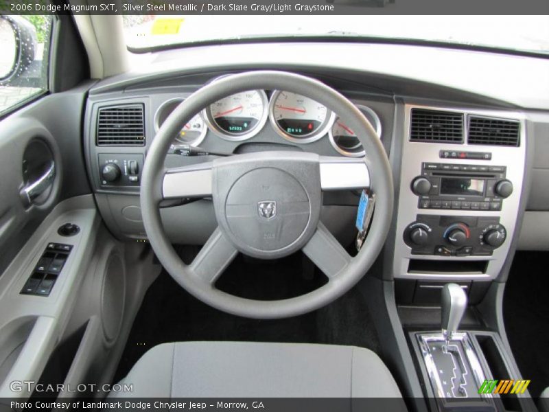 Silver Steel Metallic / Dark Slate Gray/Light Graystone 2006 Dodge Magnum SXT