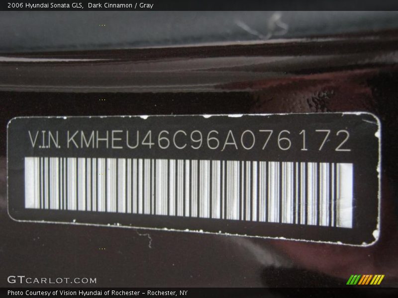 Dark Cinnamon / Gray 2006 Hyundai Sonata GLS