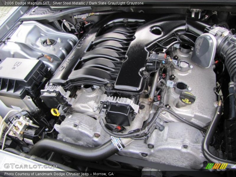 Silver Steel Metallic / Dark Slate Gray/Light Graystone 2006 Dodge Magnum SXT