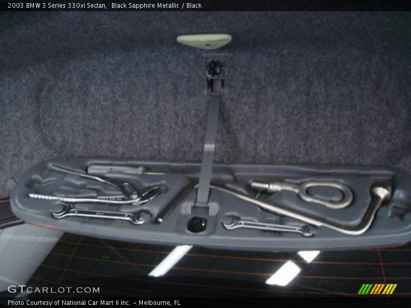 Black Sapphire Metallic / Black 2003 BMW 3 Series 330xi Sedan