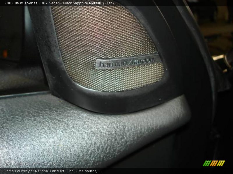 Black Sapphire Metallic / Black 2003 BMW 3 Series 330xi Sedan
