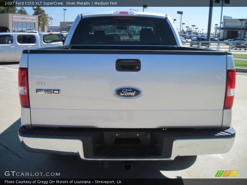 Silver Metallic / Medium Flint 2007 Ford F150 XLT SuperCrew