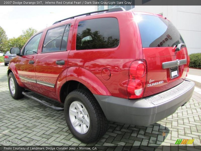Inferno Red Crystal Pearl / Dark Slate Gray/Light Slate Gray 2007 Dodge Durango SXT