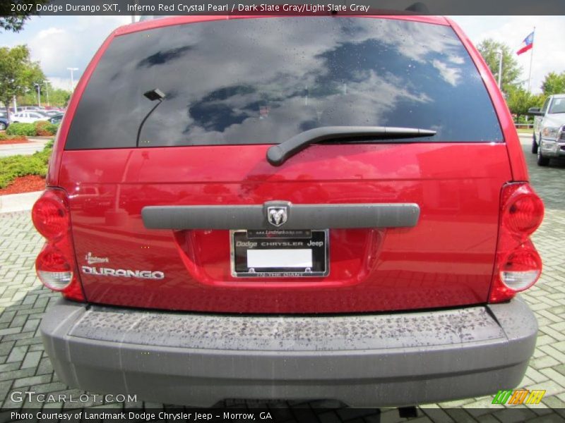 Inferno Red Crystal Pearl / Dark Slate Gray/Light Slate Gray 2007 Dodge Durango SXT