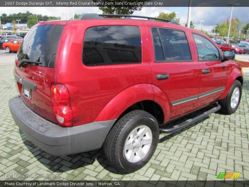 Inferno Red Crystal Pearl / Dark Slate Gray/Light Slate Gray 2007 Dodge Durango SXT