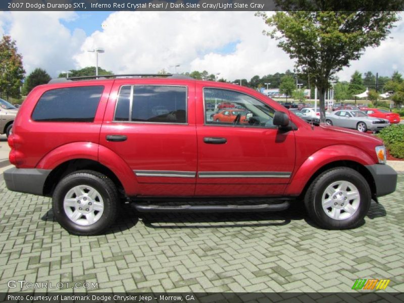 Inferno Red Crystal Pearl / Dark Slate Gray/Light Slate Gray 2007 Dodge Durango SXT