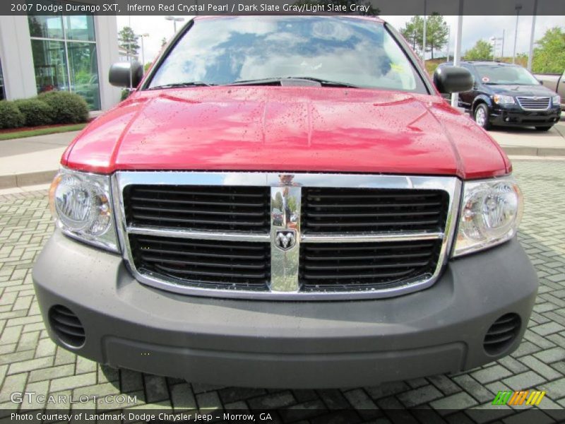 Inferno Red Crystal Pearl / Dark Slate Gray/Light Slate Gray 2007 Dodge Durango SXT
