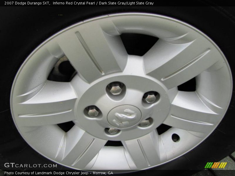 Inferno Red Crystal Pearl / Dark Slate Gray/Light Slate Gray 2007 Dodge Durango SXT