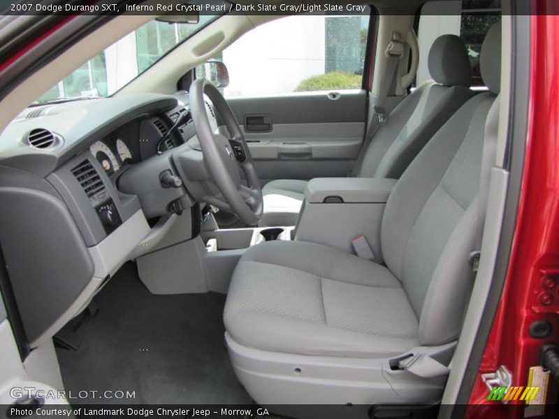 Inferno Red Crystal Pearl / Dark Slate Gray/Light Slate Gray 2007 Dodge Durango SXT