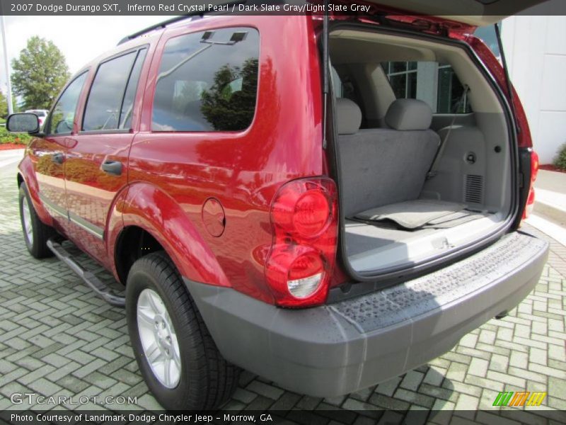 Inferno Red Crystal Pearl / Dark Slate Gray/Light Slate Gray 2007 Dodge Durango SXT