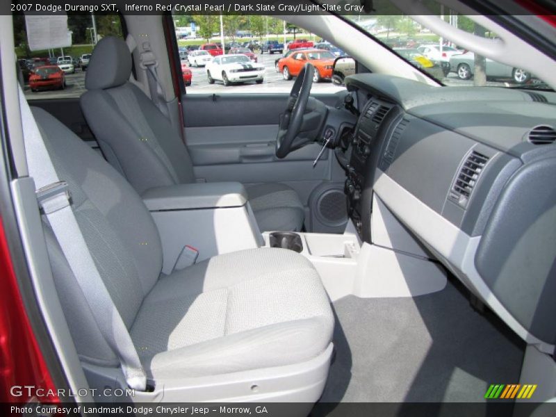 Inferno Red Crystal Pearl / Dark Slate Gray/Light Slate Gray 2007 Dodge Durango SXT