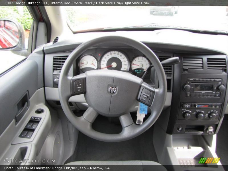 Inferno Red Crystal Pearl / Dark Slate Gray/Light Slate Gray 2007 Dodge Durango SXT