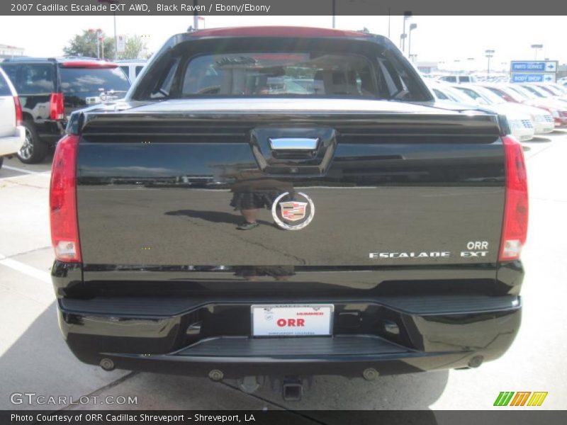 Black Raven / Ebony/Ebony 2007 Cadillac Escalade EXT AWD