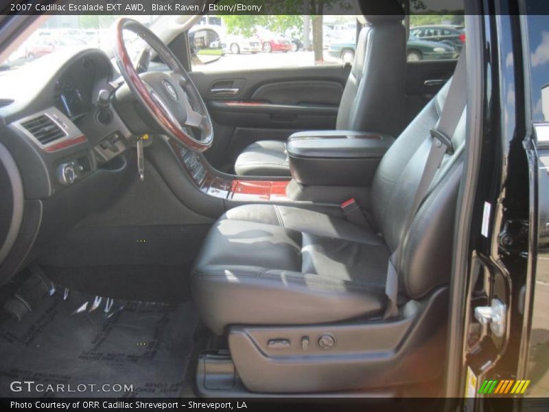 Black Raven / Ebony/Ebony 2007 Cadillac Escalade EXT AWD
