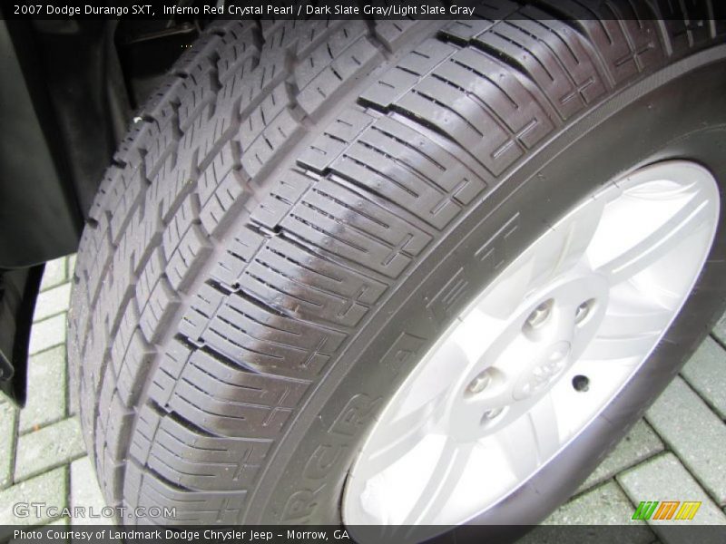 Inferno Red Crystal Pearl / Dark Slate Gray/Light Slate Gray 2007 Dodge Durango SXT