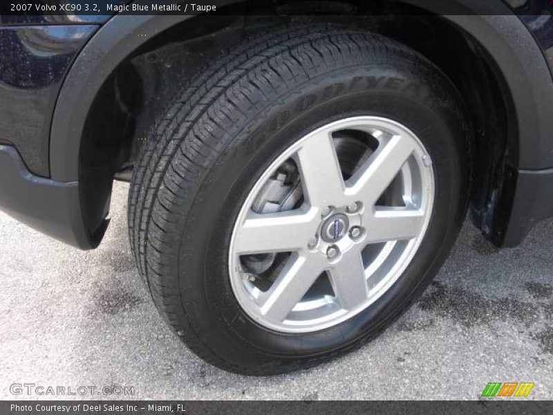 Magic Blue Metallic / Taupe 2007 Volvo XC90 3.2