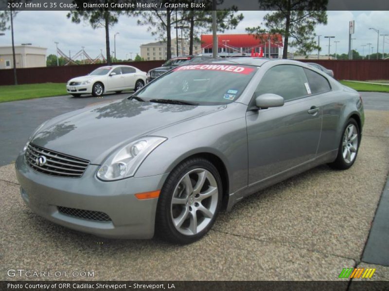 Diamond Graphite Metallic / Graphite Black 2007 Infiniti G 35 Coupe