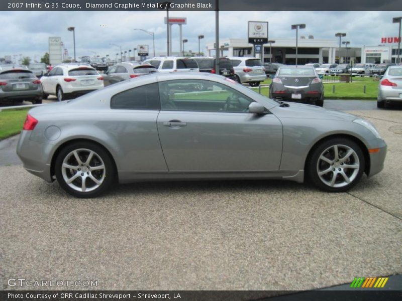 Diamond Graphite Metallic / Graphite Black 2007 Infiniti G 35 Coupe