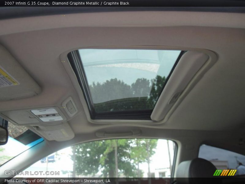 Diamond Graphite Metallic / Graphite Black 2007 Infiniti G 35 Coupe