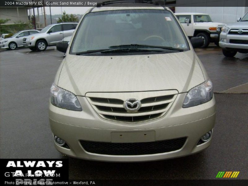 Cosmic Sand Metallic / Beige 2004 Mazda MPV ES