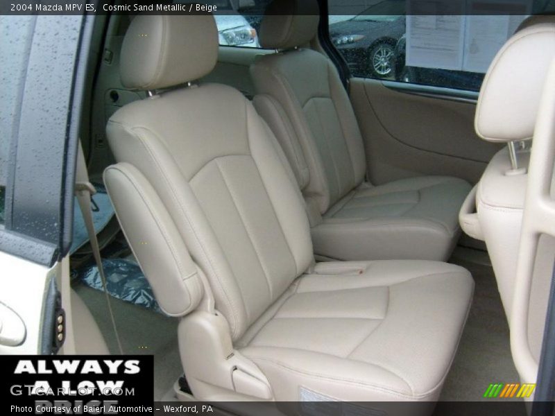 Cosmic Sand Metallic / Beige 2004 Mazda MPV ES