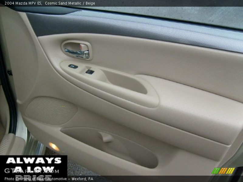 Cosmic Sand Metallic / Beige 2004 Mazda MPV ES