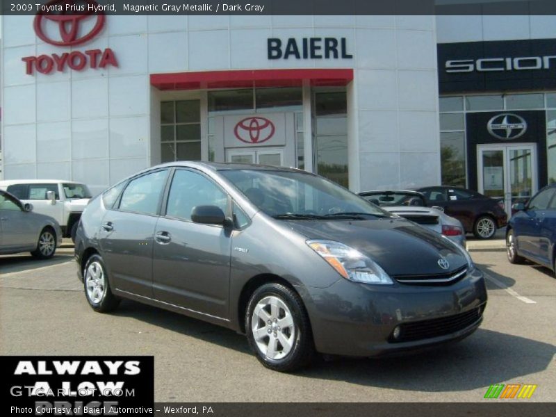 Magnetic Gray Metallic / Dark Gray 2009 Toyota Prius Hybrid