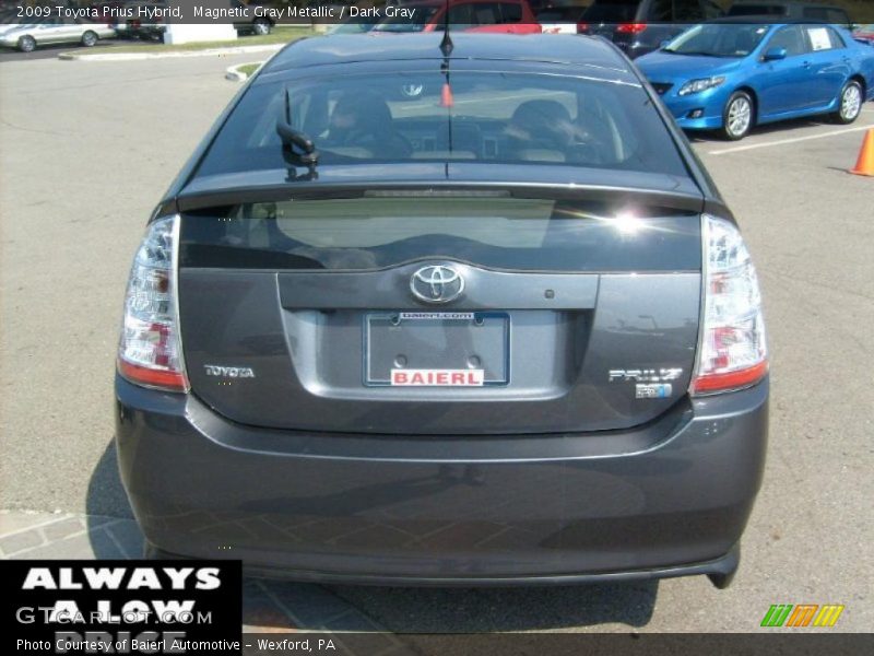 Magnetic Gray Metallic / Dark Gray 2009 Toyota Prius Hybrid